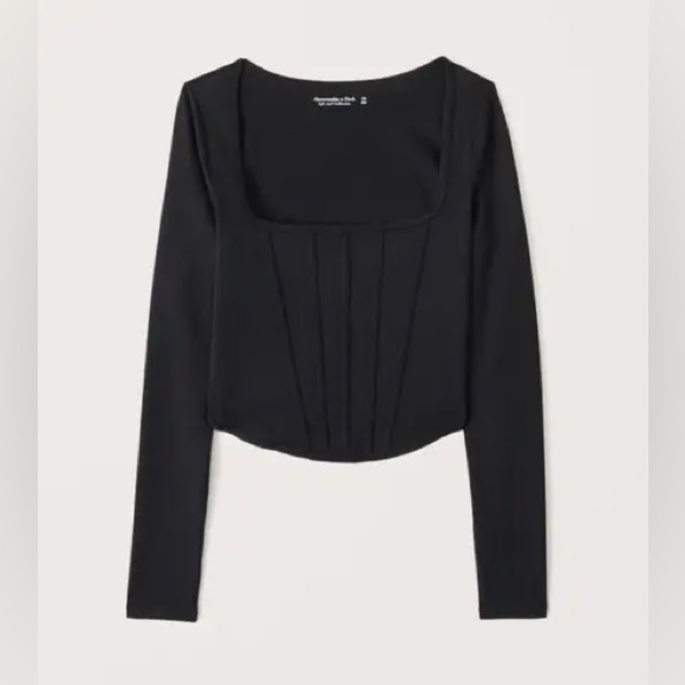 NWT Abercrombie Corset Super Soft Top